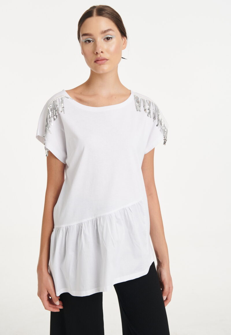 Cinderella Μπλούζα με Βολάν