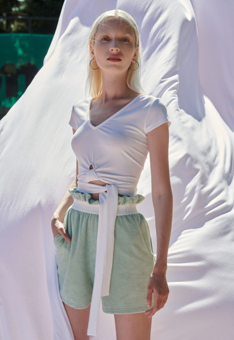 Cinderella Ριπ Μπούστο με Δέσιμο Μπροστά