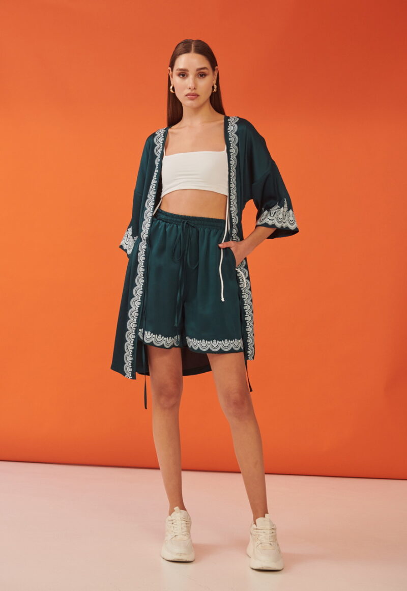 Cinderella Κιμονό με Τύπωμα