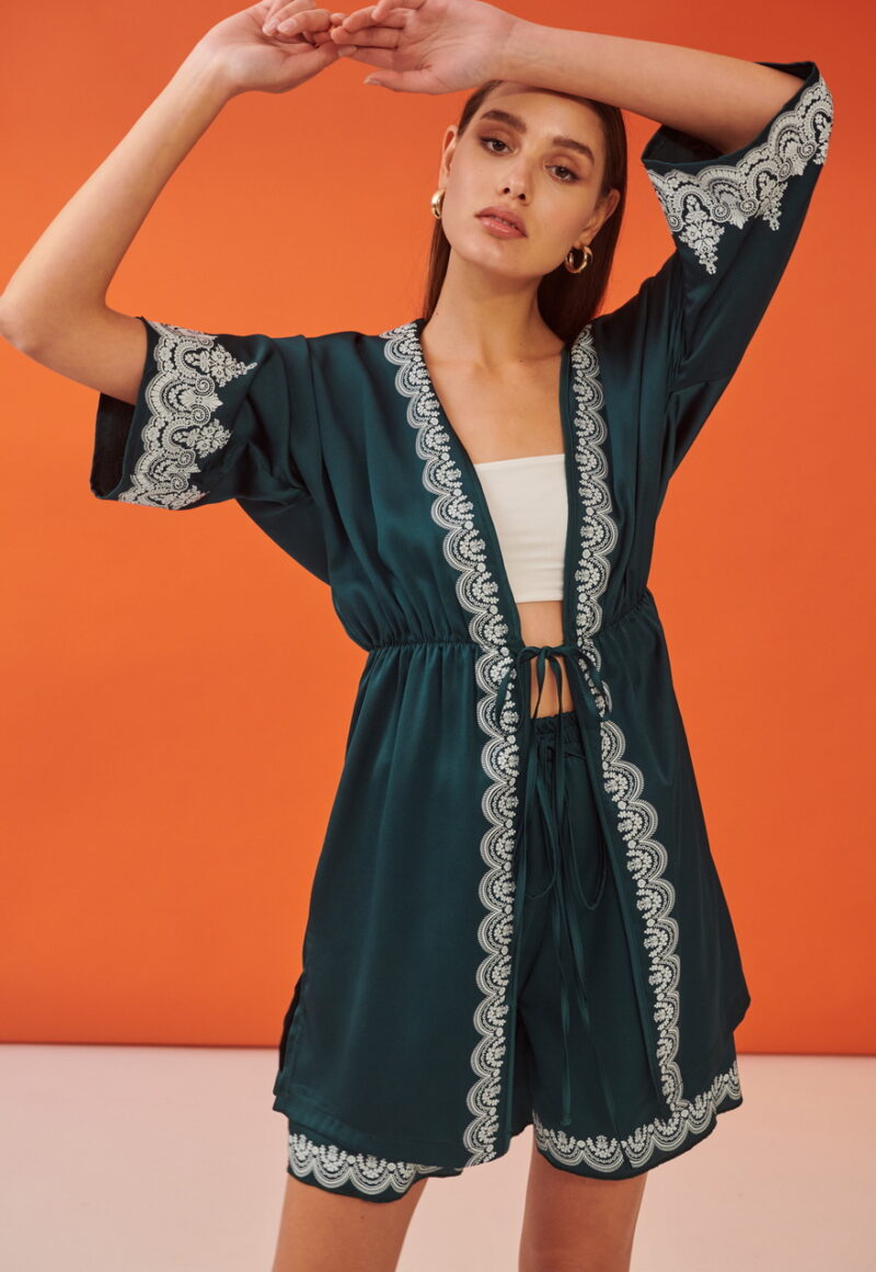 Cinderella Κιμονό με Τύπωμα