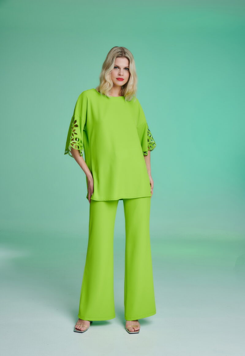 Dejavu Σύνολο με Lazercut Σχέδιο στο Μανίκι