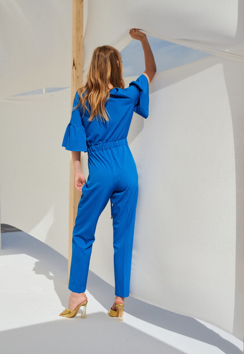 Dejavu Ολόσωμη Φόρμα με Λάστιχο στην Μέση