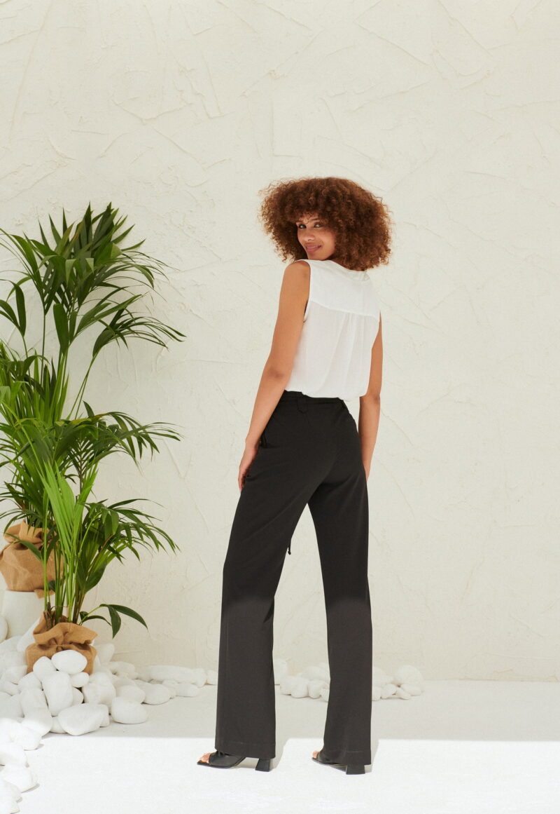 Dejavu Ψηλόμεση Παντελόνια με Ρέλια