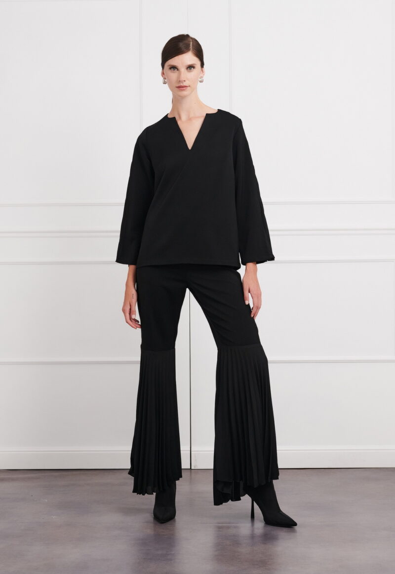 Dejavu Μπλούζα με Πλισέ στα Μανίκια