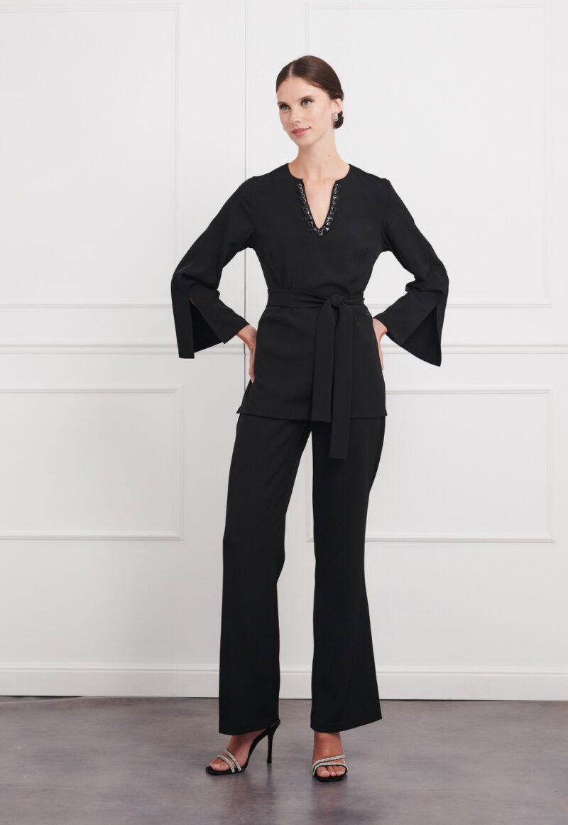 Dejavu Παντελόνα με Λάστιχο στο Πίσω Μέρος