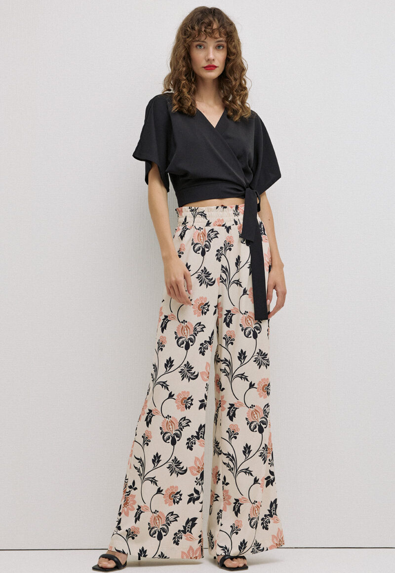 Dejavu Εμπριμέ Παντελόνα