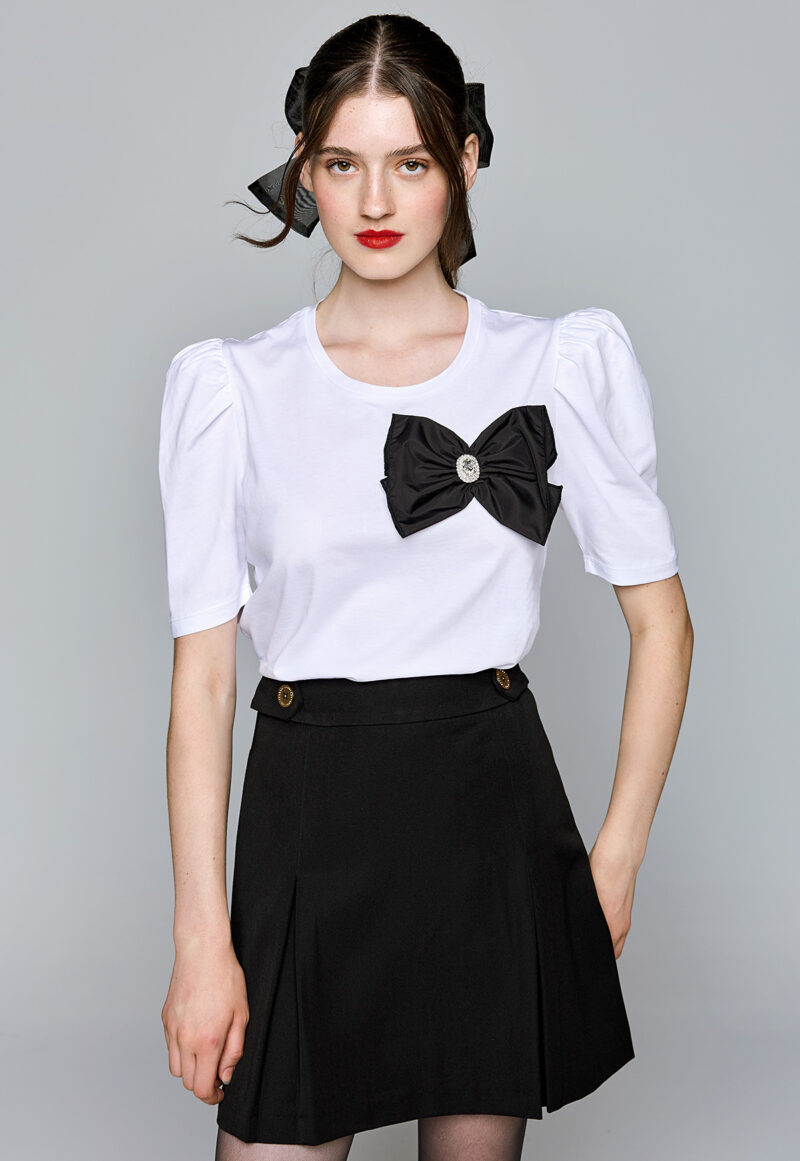 Dejavu Μίνι Φούστα με Πιέτες