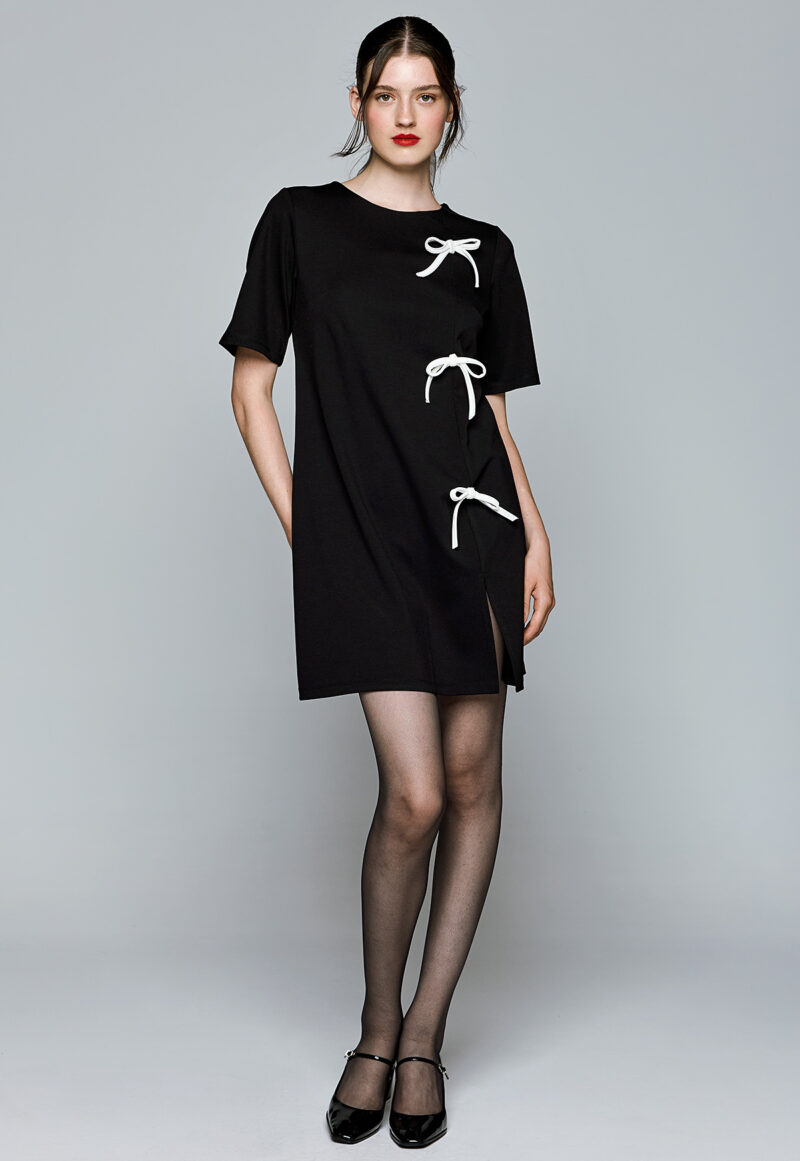 Dejavu Φόρεμα με Φιόγκους