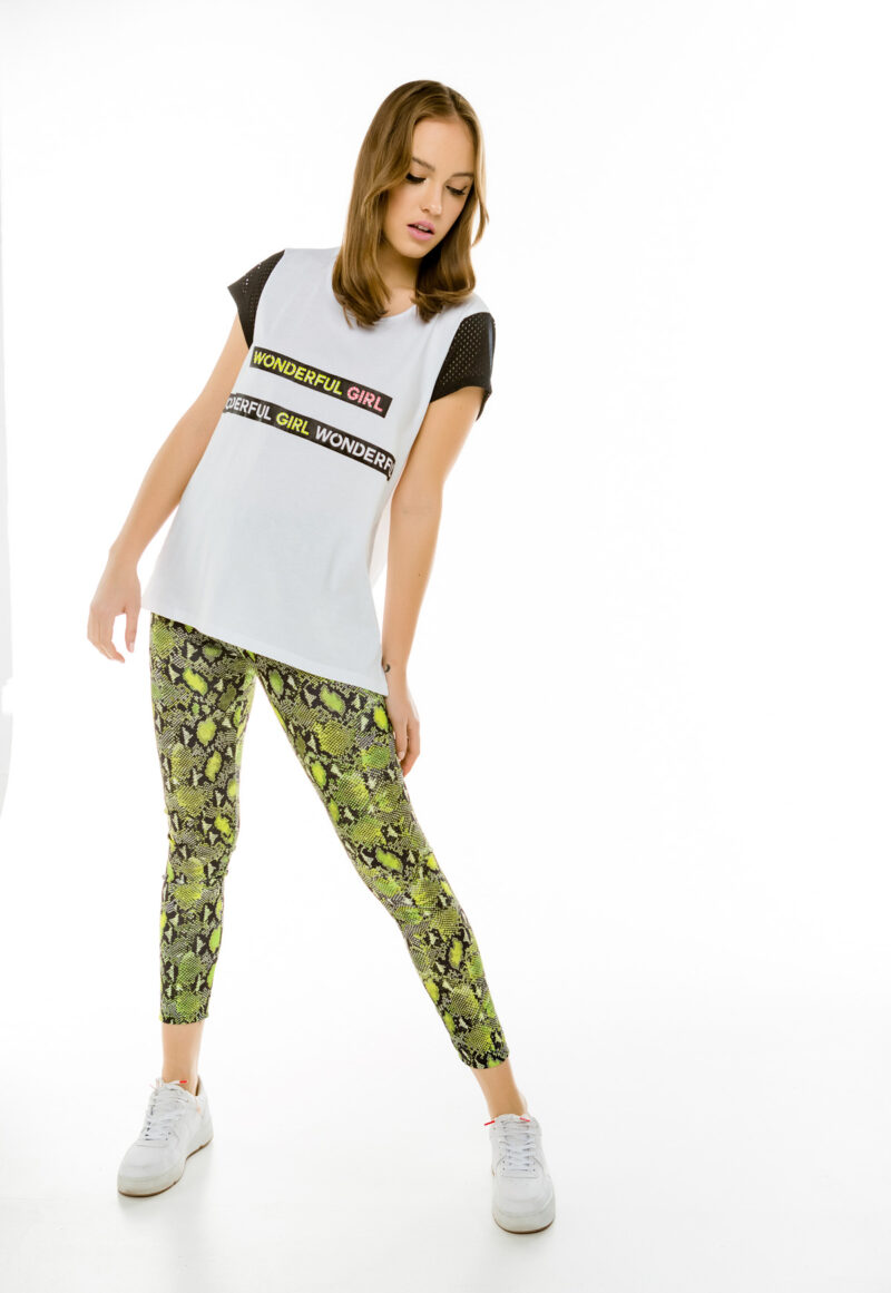 Cinderella Κολάν με Σχέδιο Φιδιού