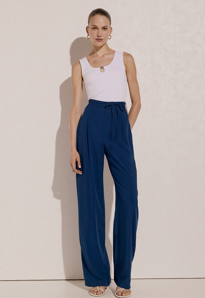 Dejavu Παντελόνα με πιέτες