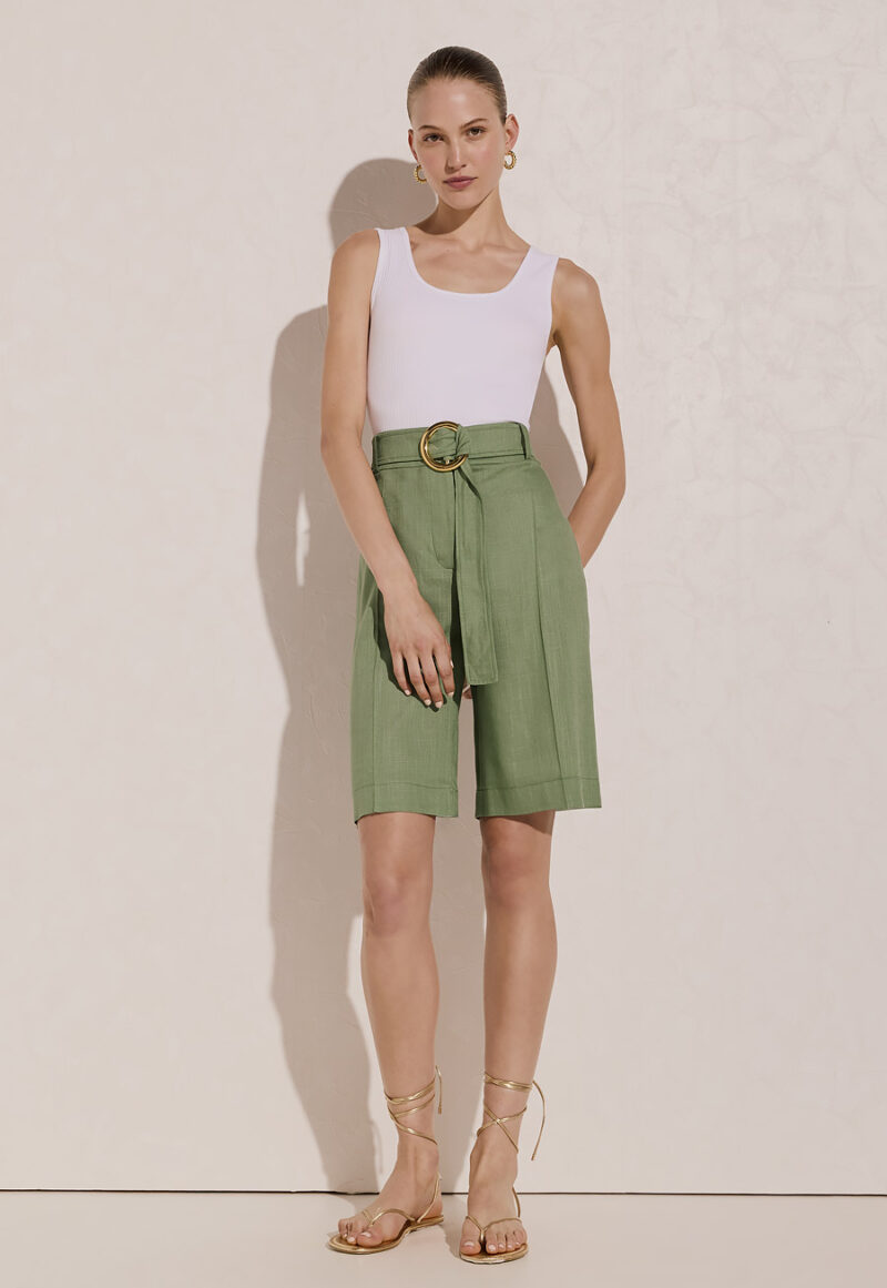 Dejavu Ζιπ Κυλότ με Ζώνη Τόκα