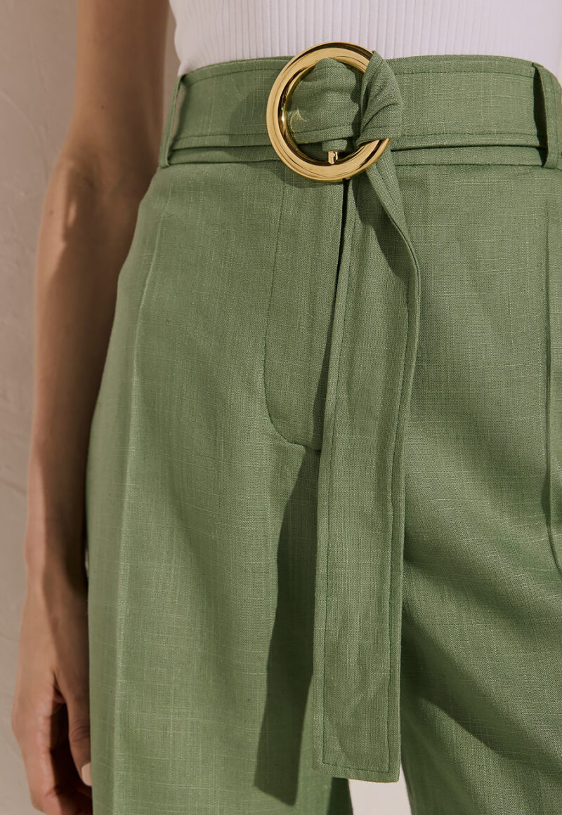 Dejavu Ζιπ Κυλότ με Ζώνη Τόκα