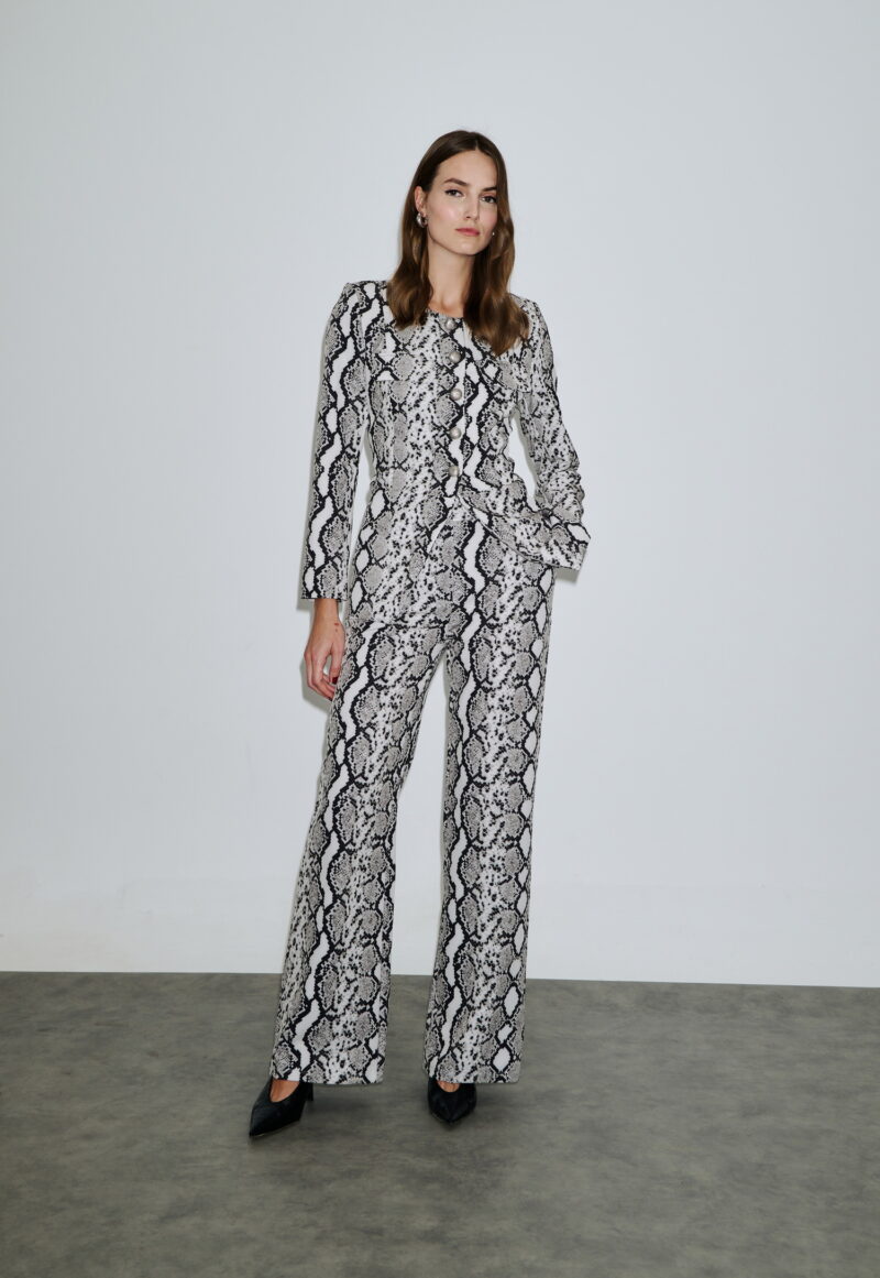 Dejavu Σακάκι Με Τύπωμα Φίδι