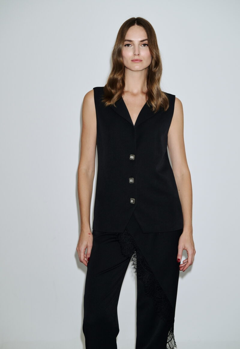 Dejavu Γιλέκο Με Δαντέλα Πίσω