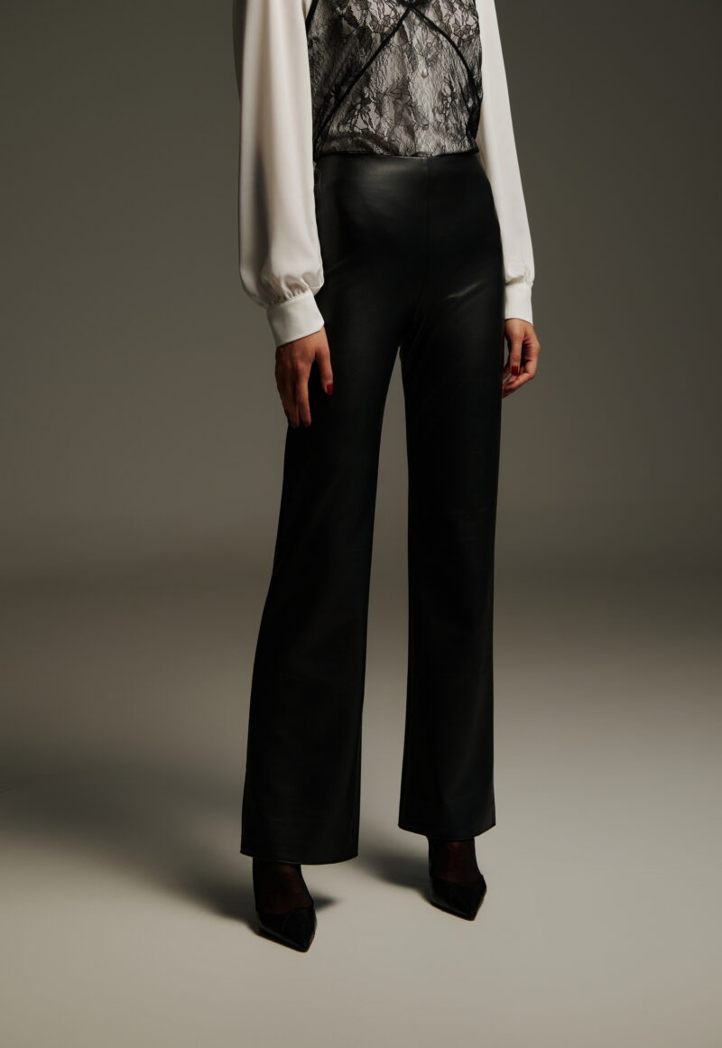 Dejavu Καμπάνα Δερματίνη Παντελόνι