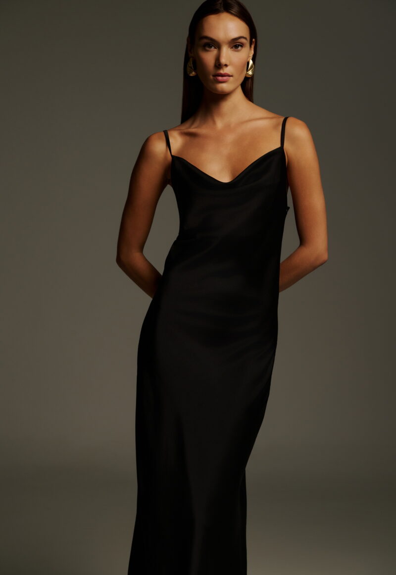 Dejavu Φόρεμα Ντραπέ Μαξι