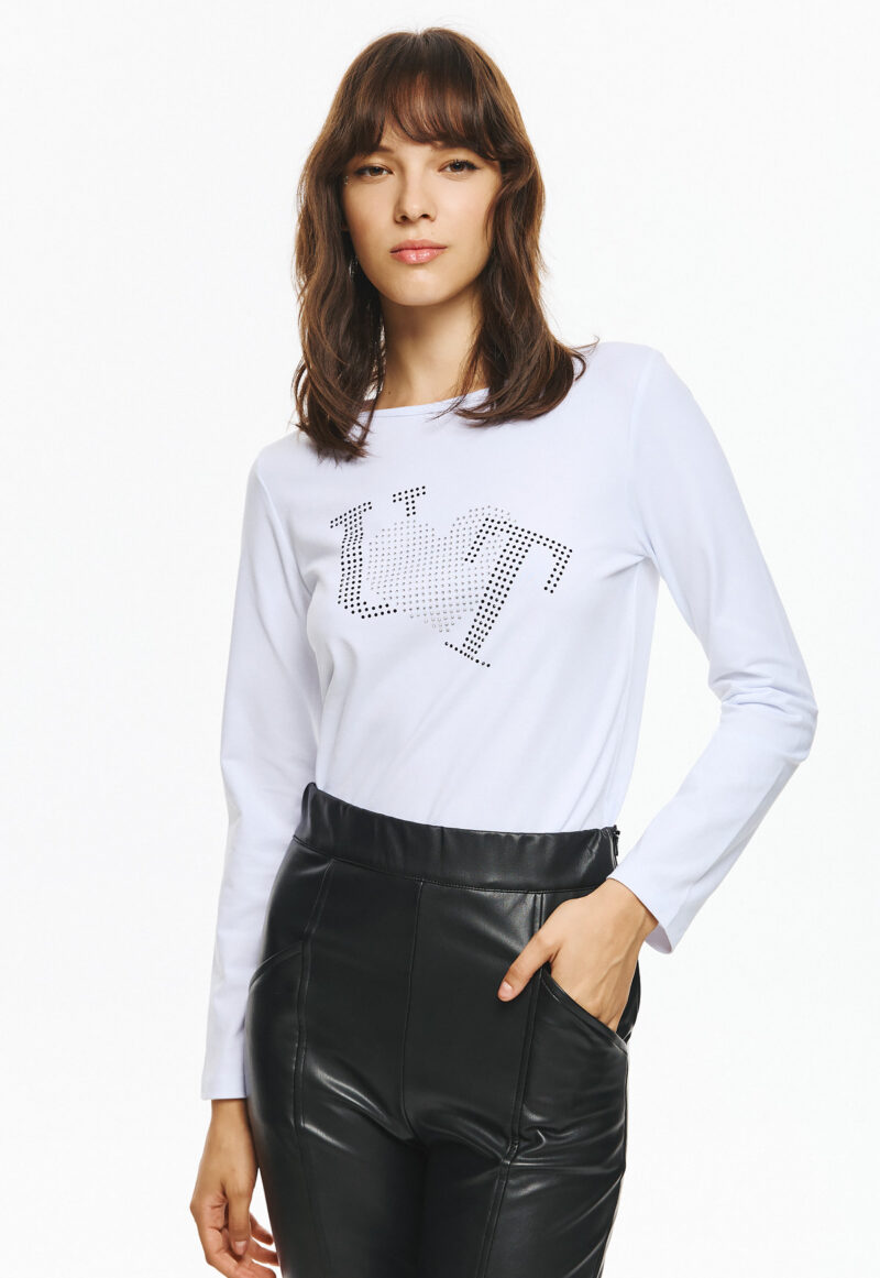 Unitee Μακρυμάνικη Μπλούζα με print I Love T