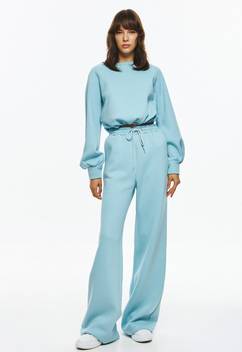 Unitee Crop Top με Δέσιμο στο Κάτω Μέρος