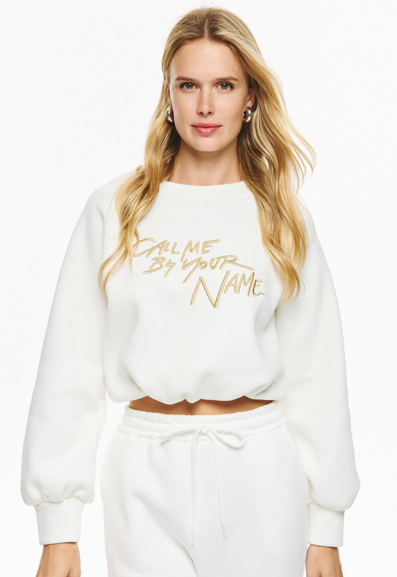 Unitee Crop Top Με Κέντημα