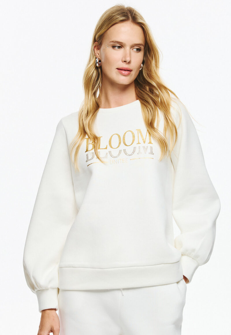 Unitee Φούτερ Μπλούζα με Τύπωμα Bloom