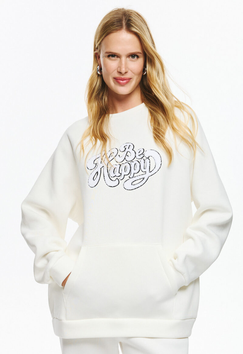 Unitee Μπλουζα Φουτερ Oversized με κασινακι