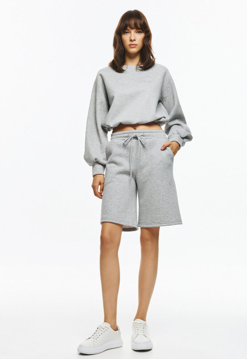 Unitee Φούτερ Βερμούδα με Λάστιχο στην Μέση