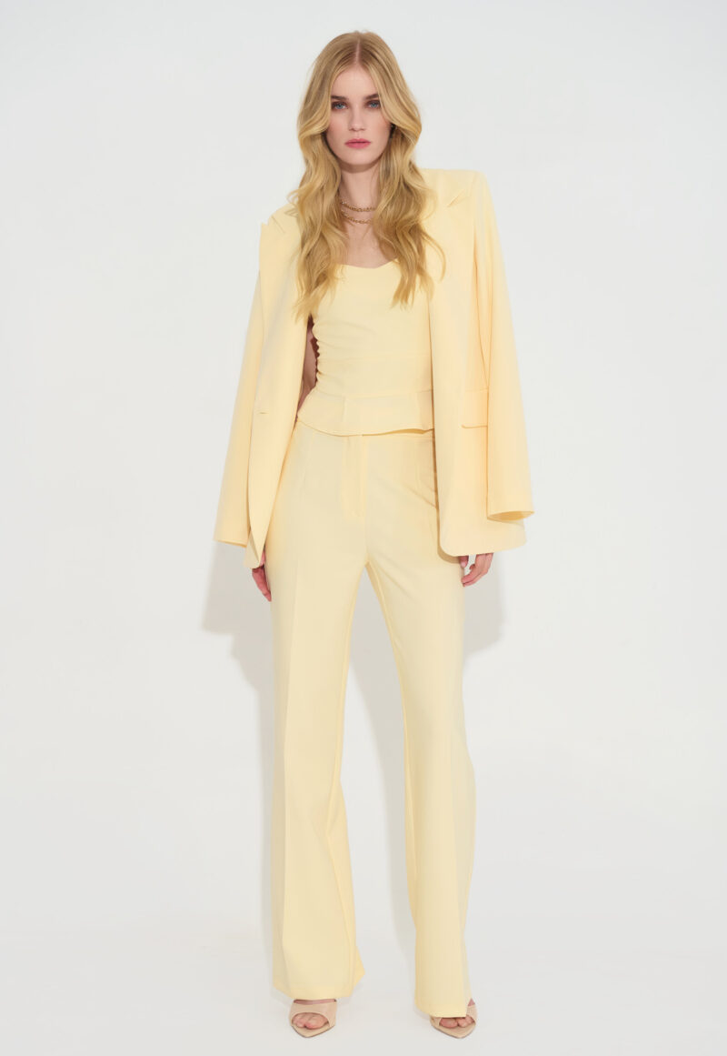 Ψηλόμεση Wide Leg Παντελόνα