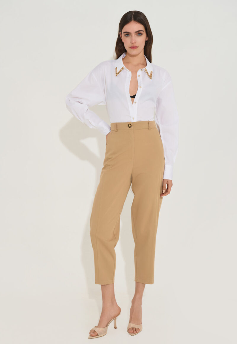 Ψηλόμεσο barel παντελόνι