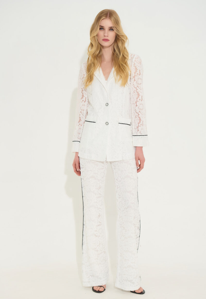 Δαντελένια Παντελόνα με Ρέλι στο Πλάι