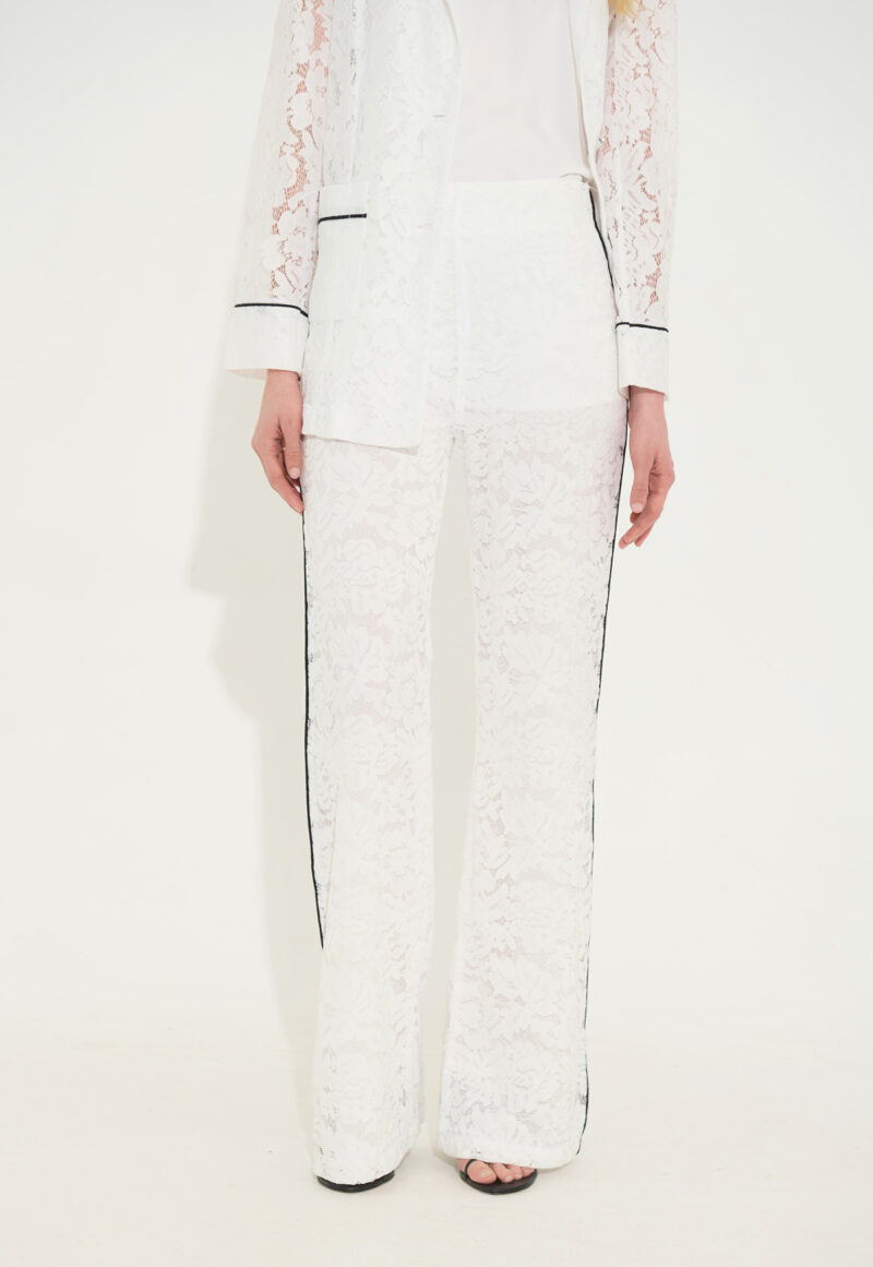 Δαντελένια Παντελόνα με Ρέλι στο Πλάι