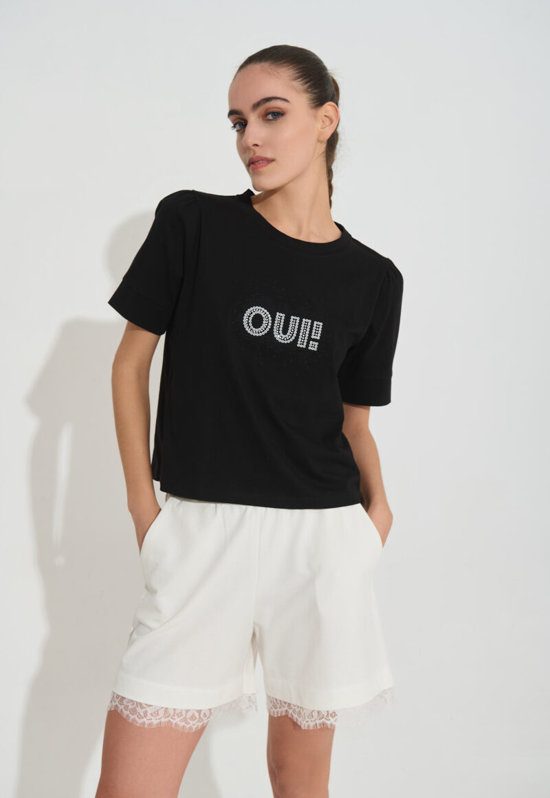 Σορτς με δαντέλα