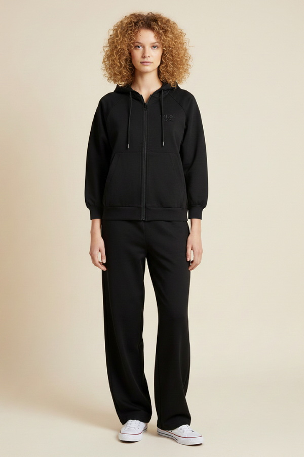 Unitee Φούτερ Ζακέτα με Φερμουάρ και Logo